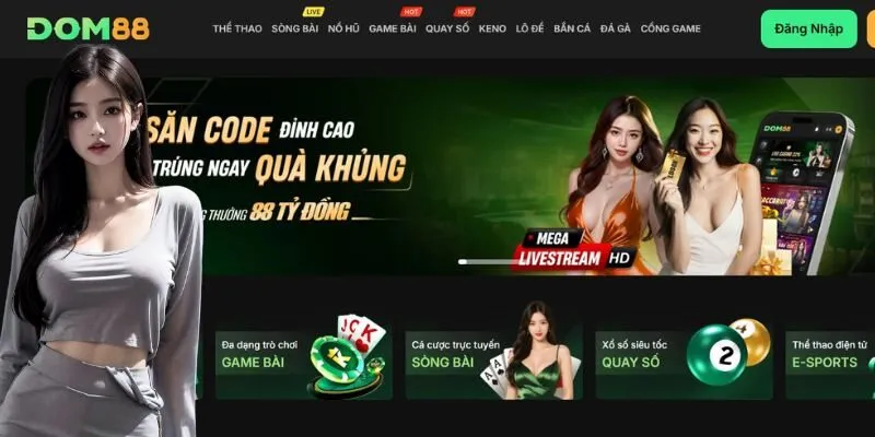 Giới thiệu tổng quan về nhà cái uy tín Dom88