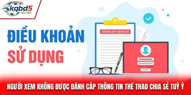 Điều khoản sử dụng hội viên không được vi phạm tại Kqbd