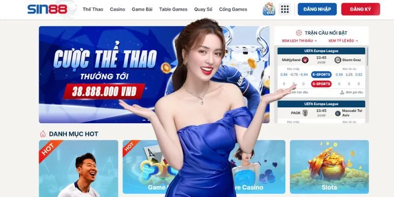 Sin88 - Nhà Cái Cá Cược Online Uy Tín Hàng Đầu Khu Vực